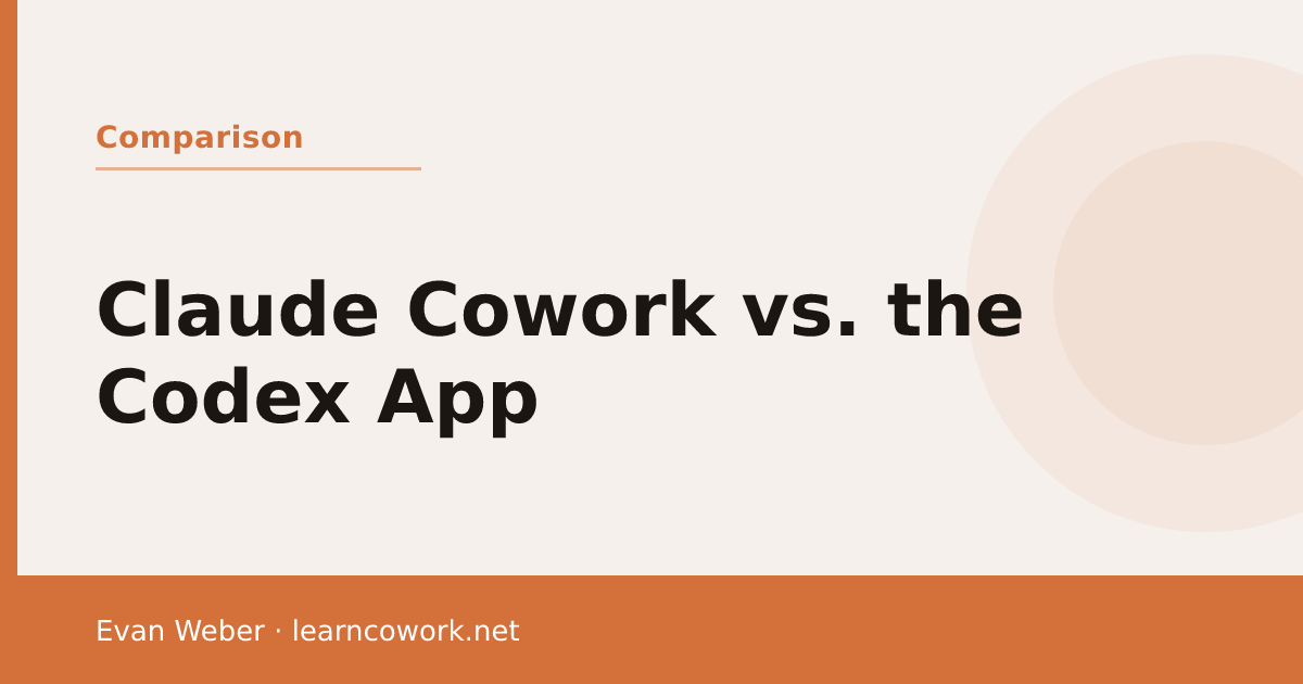 Claude Cowork vs. the Codex App: Which Agentic Desktop AI Should Your Team Use?